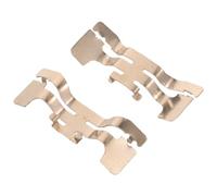 1set Motorcycle Front Caliper Spring Clip 5.3cm Brake Pad Retainer 2pcs