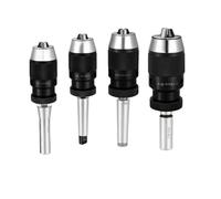 1set MT2 MT3 MT4 MT5 R8 C10 C12 C16 C20 B10 B12 B16 B18 B22 Morse Drill Chuck Lathe CNC Drill Machine Self-Tightening Drill Chuck(MTA4-B18 (1-16mm))