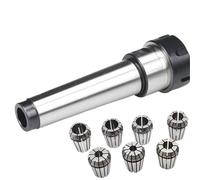 1set MTB3 ER11 ER16 ER20 ER25 ER32 Morse Taper Spring Collet, M12 Thread Precision Spring Chuck Extension Adapter for CNC Engraving Milling(MTB3- ER16-M12 (A2))