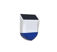 1Set NEO Graffiti Intelligent Zigbee Outdoor Motion Sensor Sound and Light Alarm - Solar Powered, Blue, 5V, 30m Range