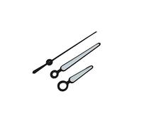 1set NH35 Hands Rose Gold Silver Black Gold Hands Green Luminous Three Needles Suitable For NH35 NH36 4R Movement Watch Accessories(Black)