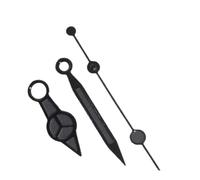 1set NH35 NH36 Hands Watch Pointer 8 * 12 * 13.5mm Hands Hands C3 Green Luminous Watches Pointers(GRAY)