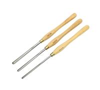 1Set OR 1PCS A2001 A2002 A2003 Bowl Gouge Set Wood Lathe Turning HSS Woodturning Woodworking Turning Tool (1Set/3PCS)
