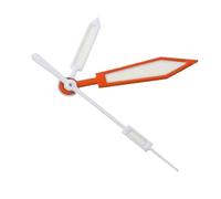 1set Orange White Watch Hands Fit NH35A NH36A MIYOTA 8215 ETA 2824 2836 Automatic Movement Green Luminous Watch Parts Accessories(NH35A NH36A)