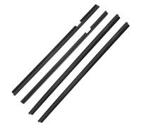 1Set Outer External Window Glass Waist Seal Strip Rear Front Right Left for Land Rover for Defender 90 110 1987-2006 Car Window Seals
