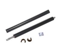 1Set P1102 Fuser Film Sleeve Lower Pressure Roller Lower Roller Bushing Compatible For P1102W P1560 P1566 P1536 P1606dn 1102 1560 1566 Printer Parts(Black 1Set)
