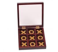 1set Premium Solid Wood Tic-tac-toe Board Game Giant Gold 14inch Outdoor/indoor Party Set Toy For Children/ Adults Perfect For Backyard Ent