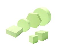1Set Product Photography Props Cube Foam Solid Blocks Geometric Shapes For Jewelry Makeup And Accessories Modeling Foam Cube Backdrops