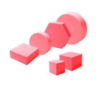 1Set Product Photography Props Cube Foam Solid Blocks Geometric Shapes For Jewelry Makeup And Accessories Modeling Foam Cube Backdrops