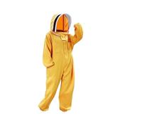 1Set Professional Bee Suit for Men Women,Complete Beekeeping Suit Beekeeper with Fencing Veil Mesh,Ventilated Hood ,Full Protection(L)