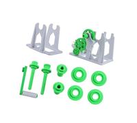 1Set Ready to Use Hand Crank Filament Spool Winder for 3D Printing Materials Efficient Winding Prevents Tangling Filament Winder