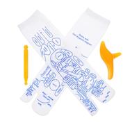 1Set Reflexology Massage Socks Set with Detachable Tools for Foot Management Pressure Therapy Socks for Heel Arch and Relief Durable Washable and Comfortable