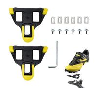 1SET SH Cleat Speed-Sl Float Spre Spares Compatible and Durable Cycling Pedals Cleat Comfortable Anti Slip Cleats for SPD-SL System Shoes Suitable for Road Bicycle Indoor and Outdoor Cycling