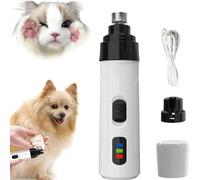 1Set Silent Dog Nail Grinder,Electric Pet Nail Trimmer Silent GroomPro,with 1Grinding Head,USB Rechargeable Dog Claw Grinders QuietDiamond Bit Puppy Nails Clippers File Trimmer For DogsCat