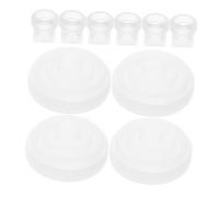 1Set Silicone Diaphragms Duckbill Valves for Breast Pump Kit Compatible with Momcozy Easy to Clean Leakproof Washable Flange Inserts for Fresh Milk