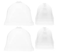 1set Square Mini Greenhouse Dome for Seedlings, 3.9 Inch 12pcs
