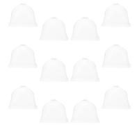 1set Square Succulent Nursery Dome Plastic Plant Cover 12pcs