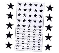 1set Star Helmet Decals Durable Sticky Decorative Stickers for Sports Helmets Soccer Classic Self Adhesive Star Design for Motivating Athletes 20pcs