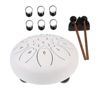 1Set Steel Tongue Drum Tone Handpan Percussion Instrument for Music Education Yoga Meditation and Outdoor Use Durable Design
