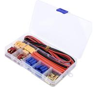 1Set T Plug To EC3 XT60 Adapters 14AWG For Model Batteries With Easy Installation And Durability Designing