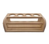 1Set Tabletop Easel for Kids, 13.8x6.7x4.3 Inch Paper Roll Dispenser,with 4 Pencil Holder Cups Table Easel for Kids, Wooden Easel Paper Roll for Children Gift