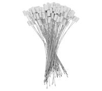 1set Tamper Evident Shipping Seal Numbered Zip Ties White Abs 100pcs