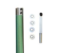 1Set Texture Wood Turning Tool, Thread Sprail Texturing and Spiralling System Tool with Cutter Wheel for Wood(Green)