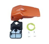 1set Top Engine Cover Air Fuel Filter Hose Kit for Husqvarna 136 137 141 142 Chainsaw Replacement Spare Parts Line