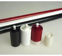 1Set Triple Color Changing Cane (3pcs/Set) Vanishing Cane Magic Tricks Wand to Silk Appearing/Vanishing Magia Magician Stage Illusions Gimmick Props Inconceivable Show Props (black+red+white)