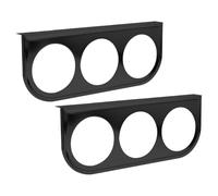 1set Triple Gauge Pod 52mm Iron Bracket Holder for Vehicle Operation 2pcs