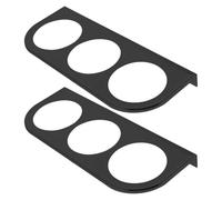 1set Triple Hole Gauge Holder Bracket 52mm Iron for Vehicle Dashboard 2pcs