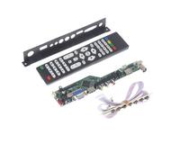 1Set Universal TV Motherboard T.SK105A.03 LCD Controller Driver Board with PC/VGA/USB Interface Replace T.V53.03(A010386)