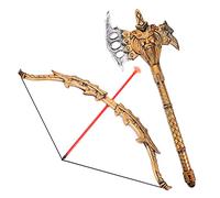 1Set Vintage Armaments for Cosplay Knight Accessories for Role Play Halloween and Costume Parties Lightweight and Portable Fun