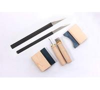 1set Violin Making Tools Steel Blade Cut Violin Bridge f-hole Knife Scraper Violin Peg Hole Files Violin Purfling Knife