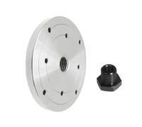 1SET Wood Lathe Face Plate for M33 M18 1 Inch Threaded Woodworking Turning Machine Chuck 2" 3" 4" 6" Flange Faceplate(M18 x2.5-150mm)