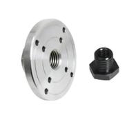 1SET Wood Lathe Face Plate for M33 M18 1 Inch Threaded Woodworking Turning Machine Chuck 2" Flange Faceplate(M18 x2.5-100mm)