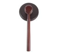 1Set Wooden Judge Gavel Toy for Boy Girl Auction Hammer for Role Play Clear Sound Practical Court Gavel Young Lawyers and Auctioneers
