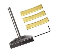1Set Yootones Alloy Fretboard Press Caul With Press Caul Inserts Musical Instrument Accessory for Electric Guitar Repair Tool