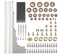 1Set Yootones Alto Saxophone Repair Parts Kit Saxophone Maintenance Kit Compatible with Saxophone Musical Instrument Parts Accessories