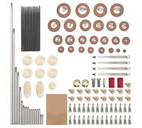 1Set Yootones Saxophone Repair Parts Screws Springs Leather Pads Compatible with Tenor Saxophone Accessories