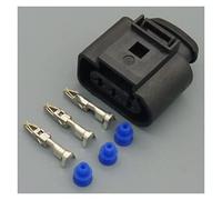 1sets 3 Pin Compatible With Auto Waterproof Connector 1J0973723 Car .5 Series Sensor Connectors 1J0 973 723(1pcs without wire)