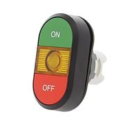 1SFA611132R1103 switch: double 22mm rod.pos: 1 red/green MLB-1 IP66 flat ABB
