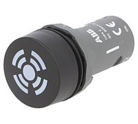 ABB CB1-620B Compact Buzzer, Continuous Sound without Light, Black, Non-Illuminated (ABB1SFA619600R6206)
