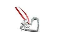 1st Anniversary Christmas Tree Decoration - Reads Our 1st Christmas Together