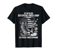 1st Battalion 20th Special Forces Group Airborne Veteran T-Shirt