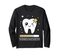 1st Birthday Cute One Year Old Baby Dentist Dental Hygienist Long Sleeve T-Shirt