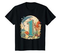 1st Birthday Ocean Sea Animals Cool Vintage Birthday T-Shirt