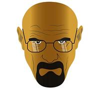 1st-Class-Designs Breaking Bad Heisenberg Full Colour Funny Bumper Sticker Car Van Bike Sticker Simply Peel And Stick Decal Free P&P