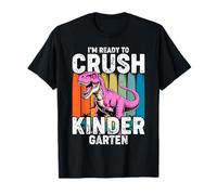 1st Day of Kindergarten I'm Ready to Crush Dinosaur Boys T-Shirt