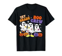1st Grade Boo Crew First Grade Halloween Teachers Students T-Shirt